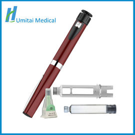 मधुमेह रोगियों के लिए यात्रा के मामले के साथ रिफिलेबल मधुमेह इंसुलिन पेन इंजेक्टर
