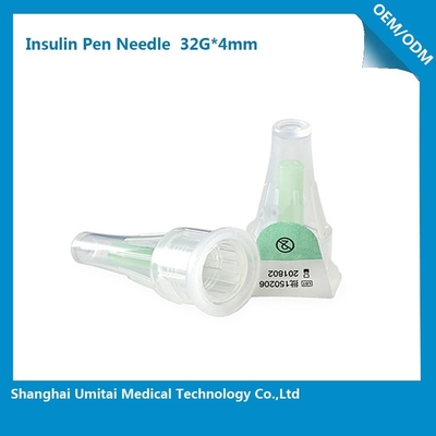 4mm एक्स 32g पेन सुइयों / मधुमेह इंसुलिन सुई चिकित्सा उपभोग्य इंजेक्टर