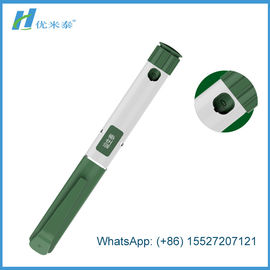 हरे रंग में 3 मिलीलीटर कारतूस के साथ अनुकूलित डिस्पोजेबल इंसुलिन पेन