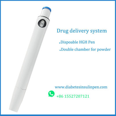 मानव विकास हार्मोन इंजेक्शन के लिए 4ml डबल चैंबर डिस्पोजेबल पेन इंजेक्टर